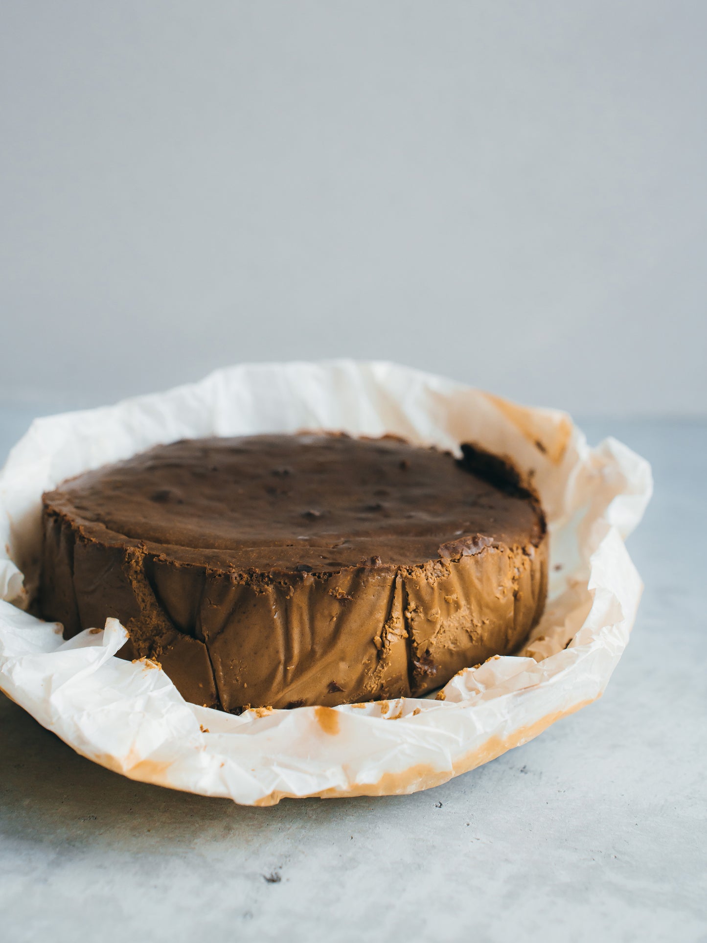 ほうじ茶のバスクチーズケーキ